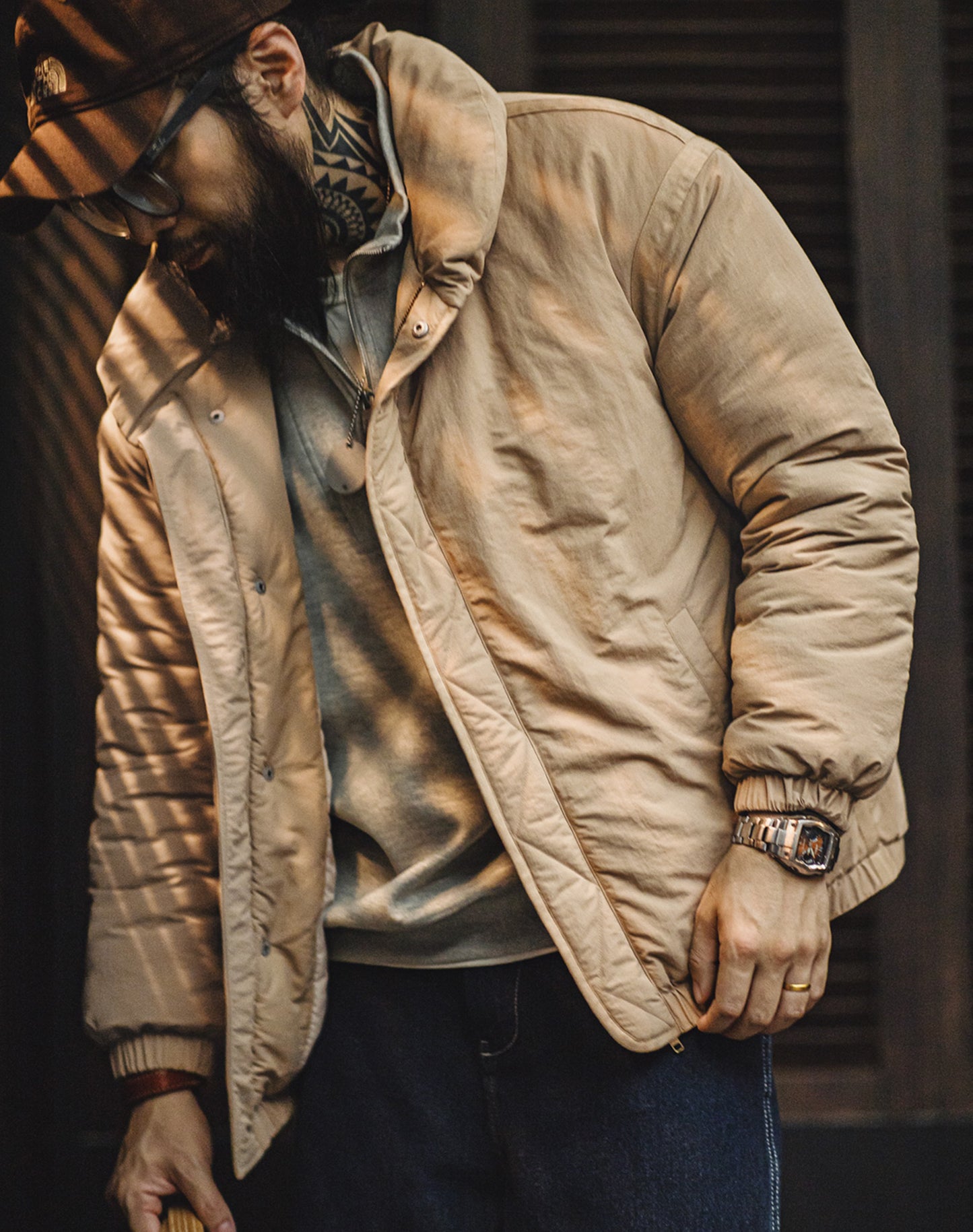American Retro Thickened Cotton Coat Warm Cold-Proof Men's Jacket - Harmony Gallery