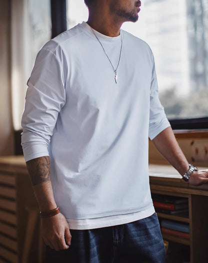 American Casual Antibacterial Quick-Drying Cool Breathable Men's Sweater - Harmony Gallery