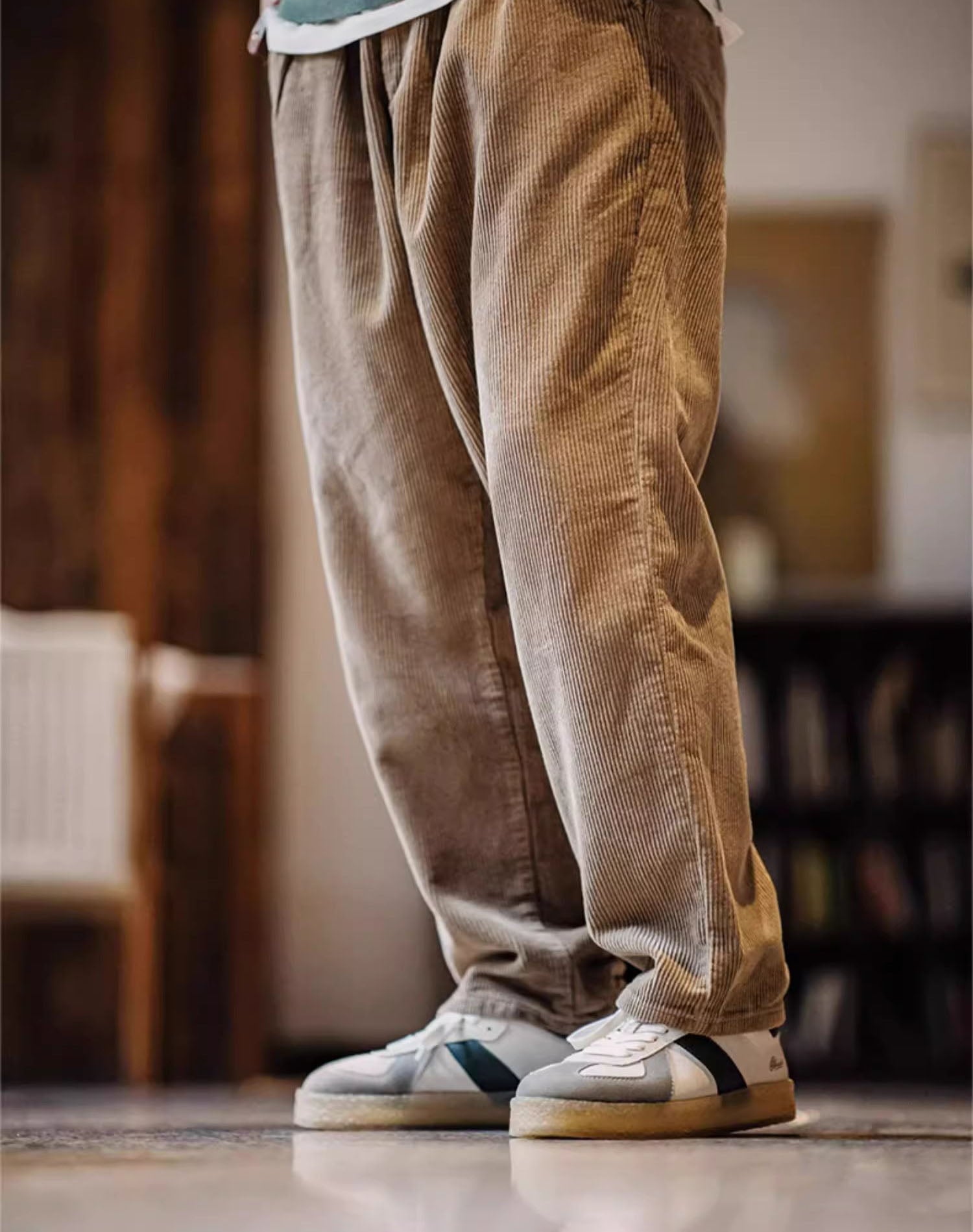 German Retro Low-Top Sports Thick-Soled Men's Casual Shoes - Harmony Gallery