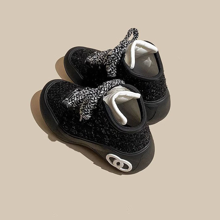 Fashion Authentic Wind Board High-Top Women's Shoes - Harmony Gallery