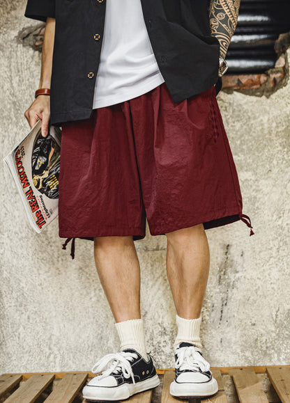 American Navajo Embroidered Loose Texture Beach Thin Men's Shorts - Harmony Gallery