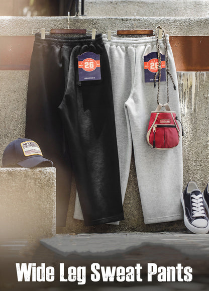 American Jogger Sweatpants Heavyweight Straight-Leg Sports Men's Trousers