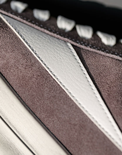 American Retro Suede Brown Thick-Soled Sports Men's Casual Shoes - Harmony Gallery