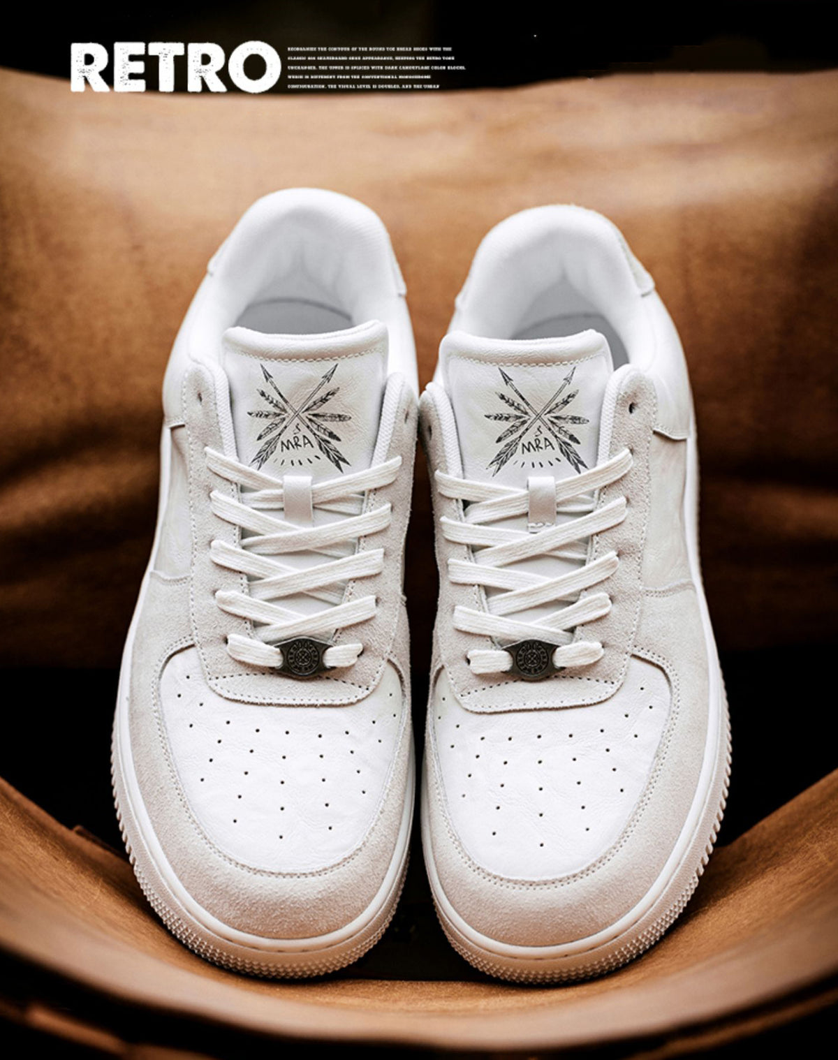 American Pure White Air Force Fall Thick Bottom All-Match Men's Casual Shoes - Harmony Gallery