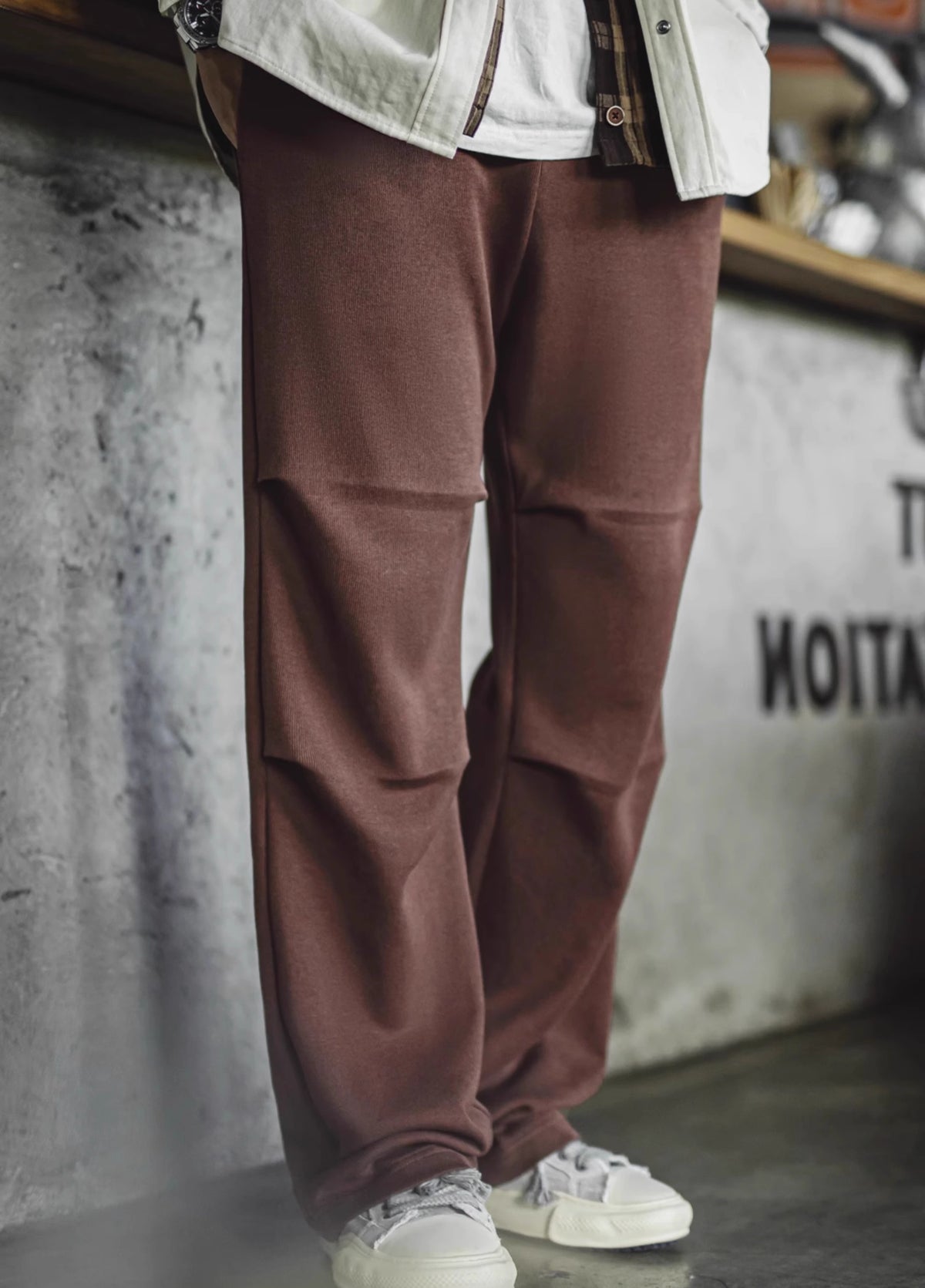 American Retro Double Pleated Drape Paratrooper Sweatpants Men's Trousers - Harmony Gallery