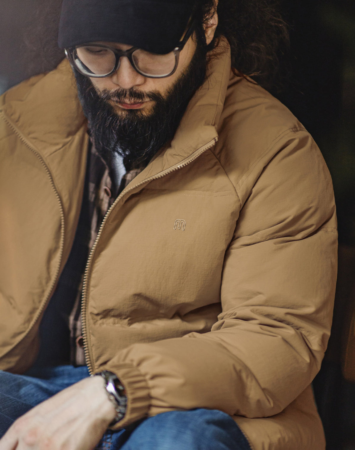American Water Proof 90 White Duck Down Outdoor Warm Men's Jacket - Harmony Gallery
