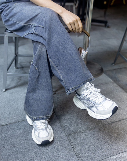 Jogging Retro Breathable Height-Enhancing Unisex Sports Shoes - Harmony Gallery