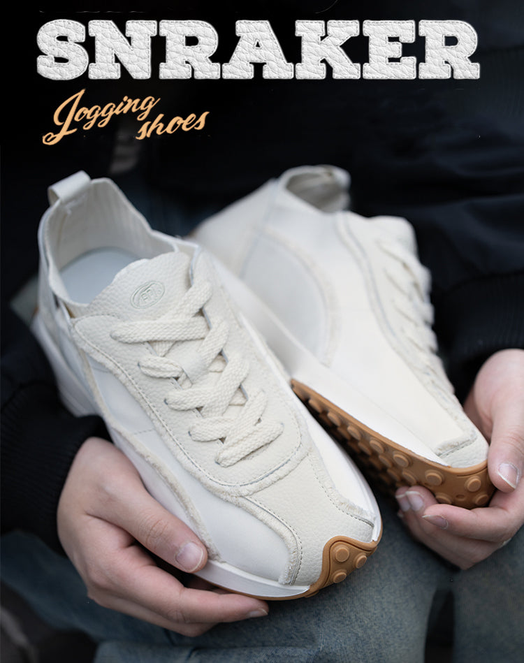 American Retro Edge Jogging Breathable All-Match Men's Sports Shoes - Harmony Gallery