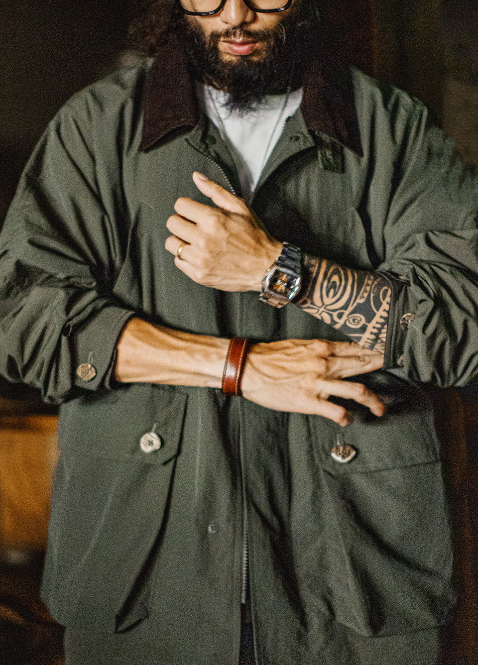 American Utility Waterproof Stand-Collar Hunting Old Money Men's Jacket