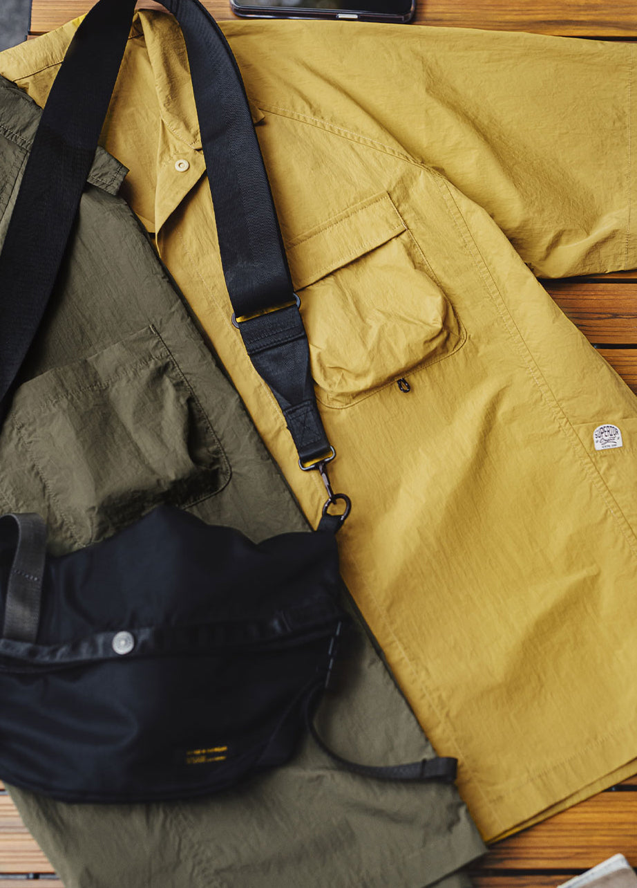 American Mountain Outdoor Quick-Drying Texture Thin Pocket Men's Shirt - Harmony Gallery