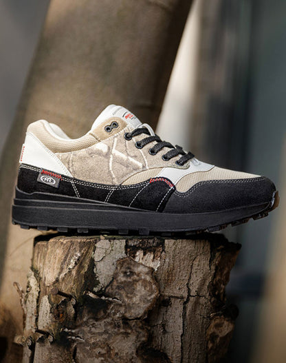 American Retro Dead Leaf Camouflage Running Breathable Men's Sports Shoes - Harmony Gallery