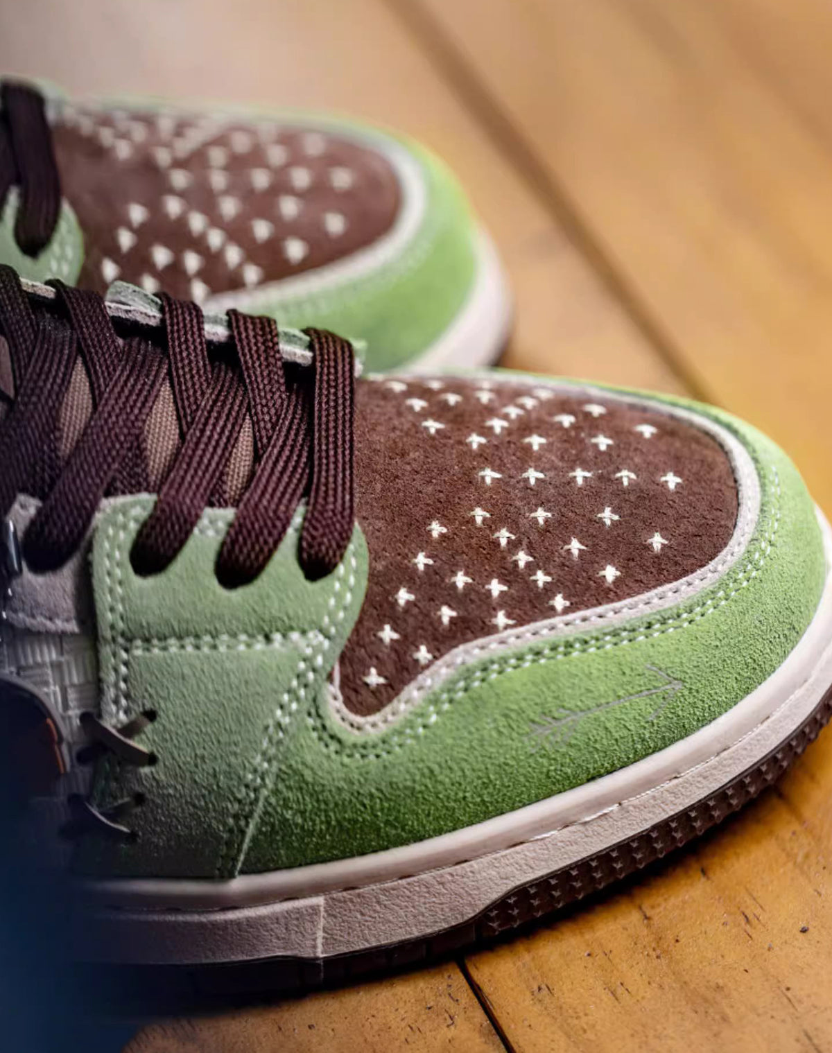 Indian Retro Embroidery Thick-Soled Sports Versatile Men's Casual Shoes - Harmony Gallery