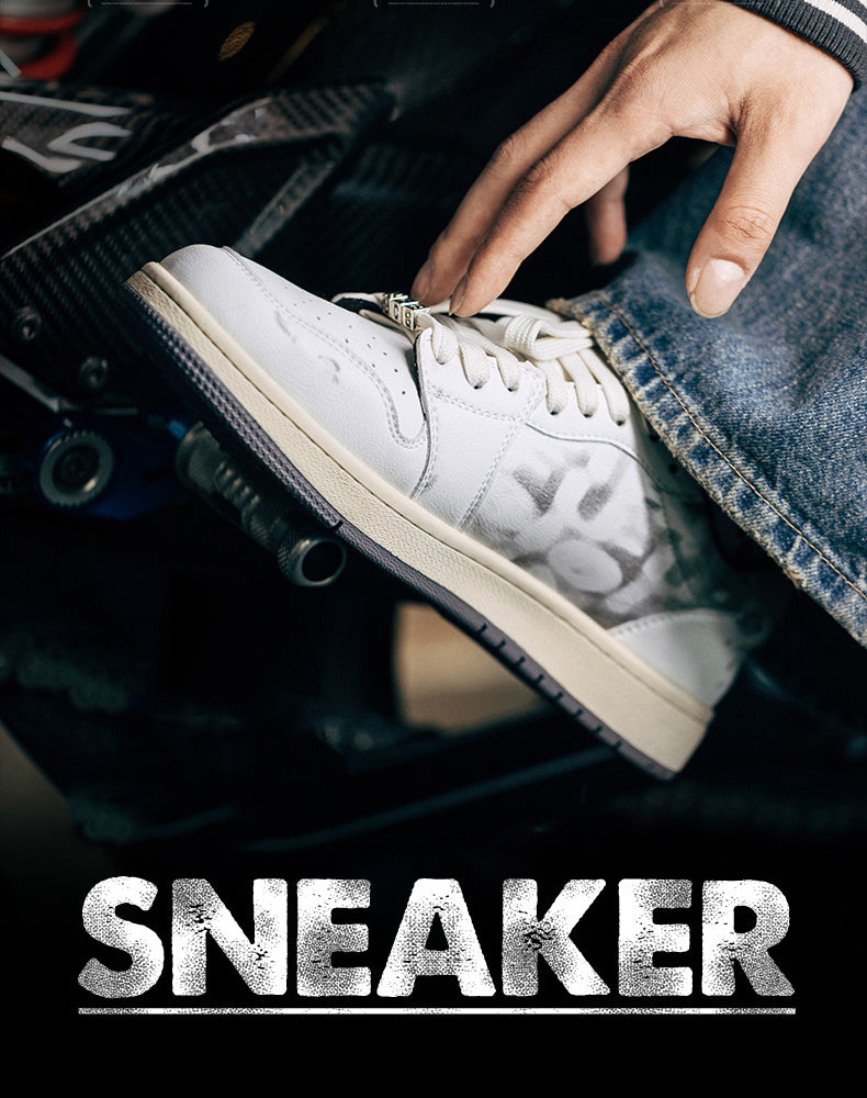 American Road Phantom White Thick-Soled Sports All-Match Men's Casual Shoes - Harmony Gallery