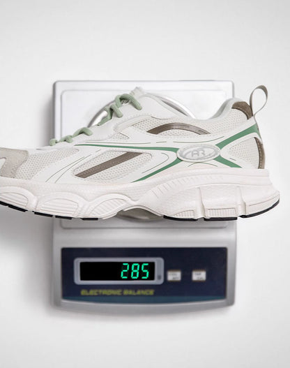 Jogging Morandi Green Breathable All-Match Men's Sports Shoes - Harmony Gallery