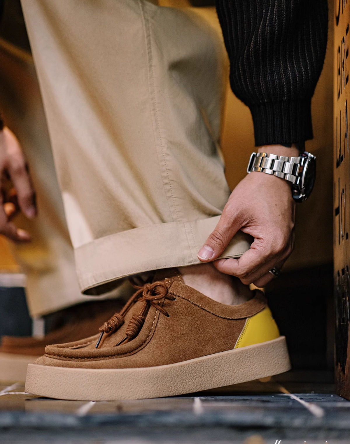 American Retro Thick-Soled Low-Top Suede Sport Men's Casual Shoes - Harmony Gallery