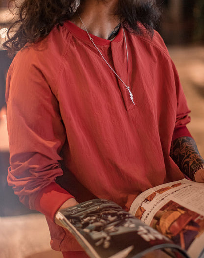 American Retro Baseball Collar Loose Pullover Leisure Men's Sweater - Harmony Gallery