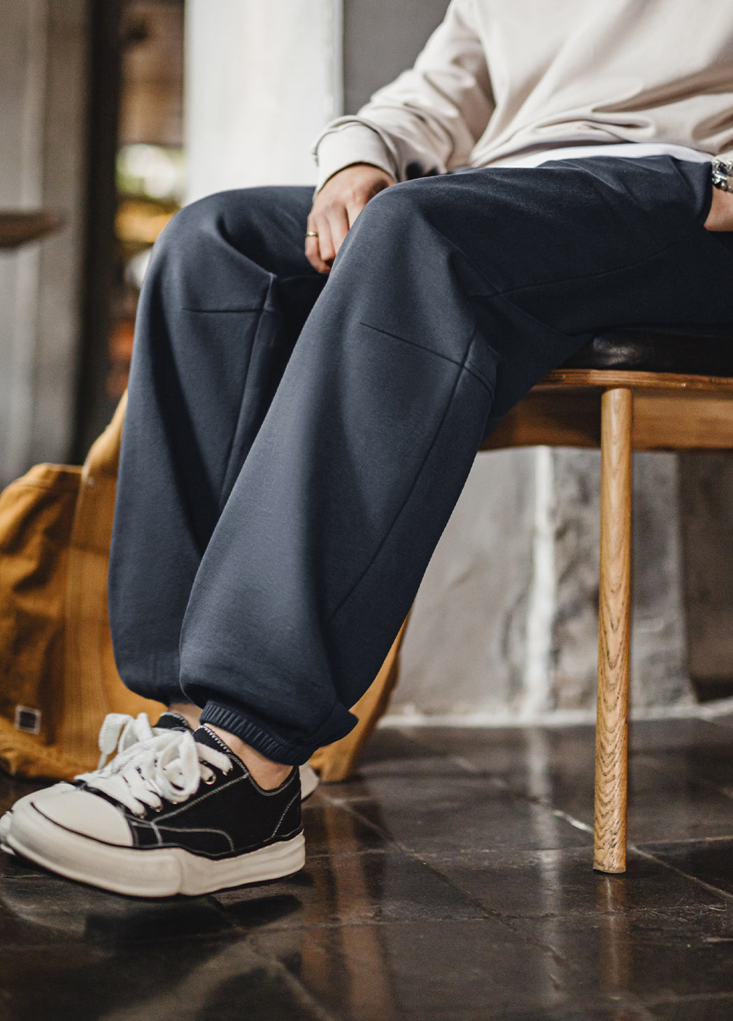 American Three-Dimensional Tailoring Sweatpants Drape Sports Men's Trousers - Harmony Gallery