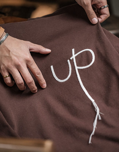 American Casual Letter Embroidery Cotton Loose Men's T-Shirt - Harmony Gallery