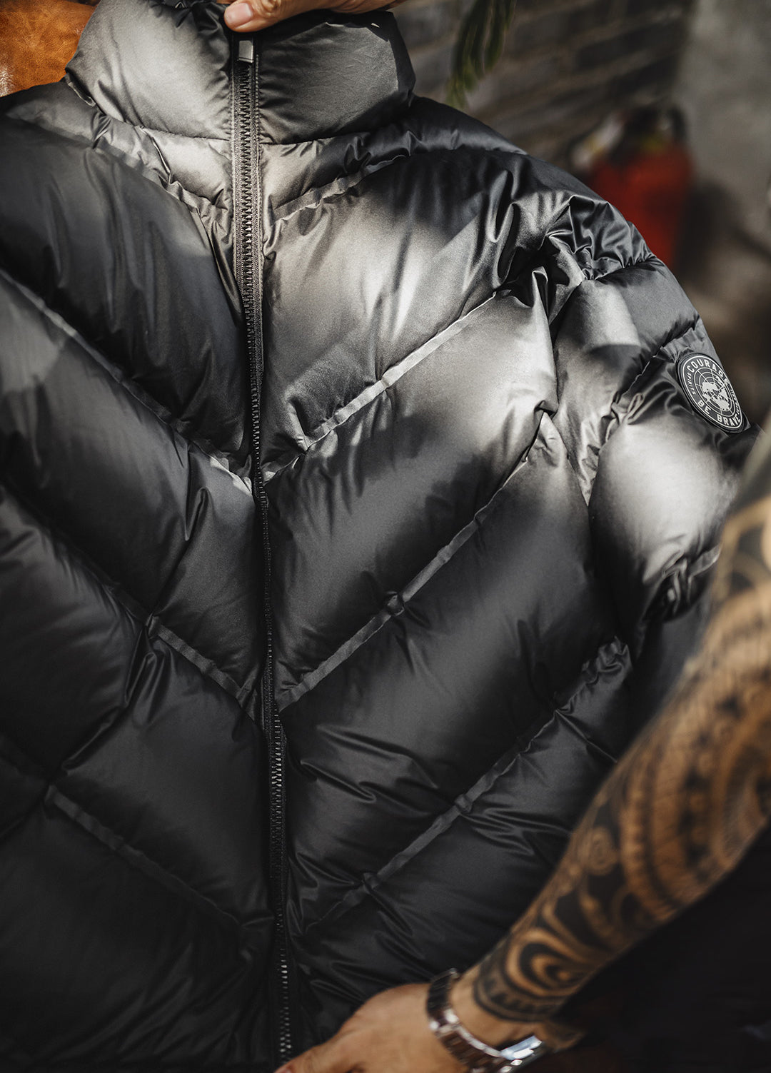 American Matte Short Sealed Bread Warm Outerwear Drill-Proof Men's Jacket - Harmony Gallery
