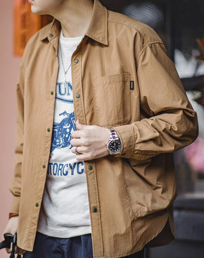 Workwear Mountain Waterproof Casual Maillard Men's Shirt - Harmony Gallery
