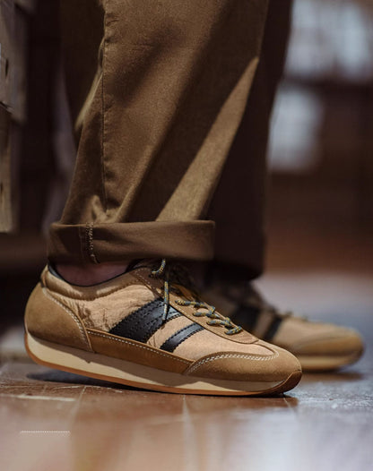 German Retro Jogging Breathable Light Chestnut Forrest Gump Men's Sports Shoes - Harmony Gallery