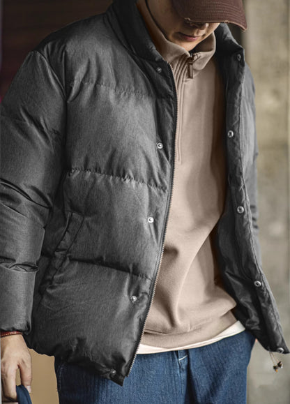 American Casual Down White Duck Down Warm Thick Men's Jacket - Harmony Gallery