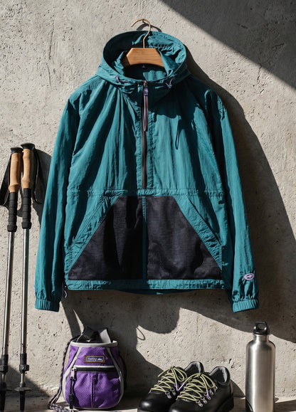 American Mountain Light Outdoor Hoodie Zipper Thin With Men's Sweater
