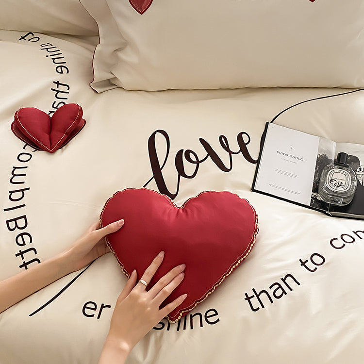 The Wedding Is A Heartwarming Exciting Four-Piece Pure Cotton - Harmony Gallery