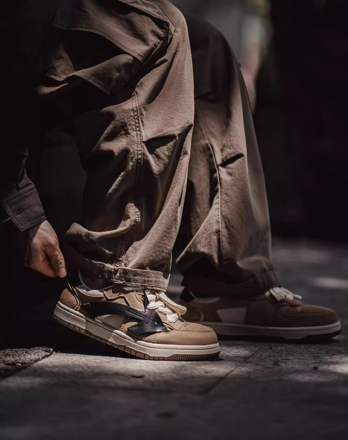 American Retro Low-Top Breathable Sports Versatile Men's Casual Shoes - Harmony Gallery