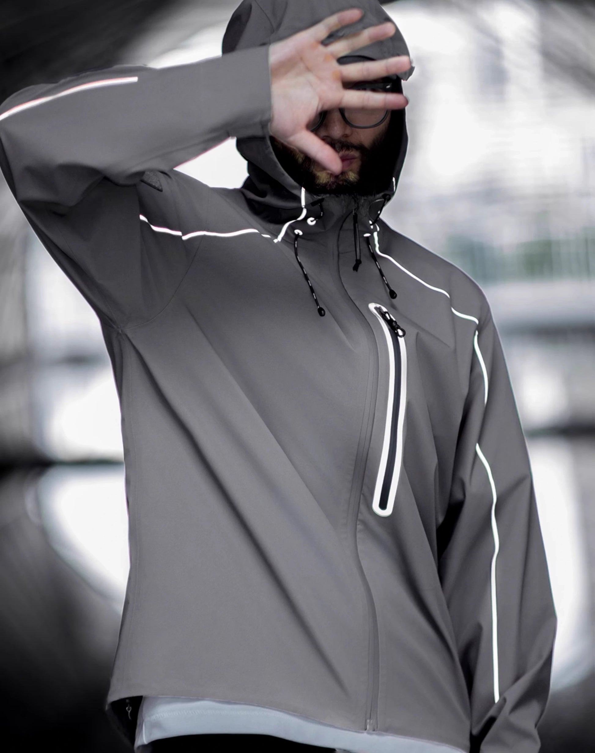 American Lightsaber Functional Reflective Three-Proof Wear-Resistant Mountaineering Men's Jacket - Harmony Gallery