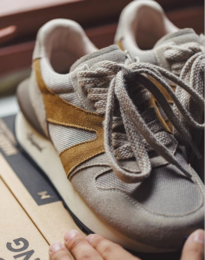 Forrest Gump Jogging Breathable Thick Bottom Waffle Men's Sports Shoes - Harmony Gallery
