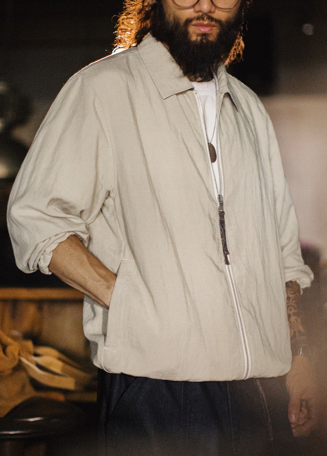 American Lyocell Linen Old Money With Premium Sense Business Men's Jacket