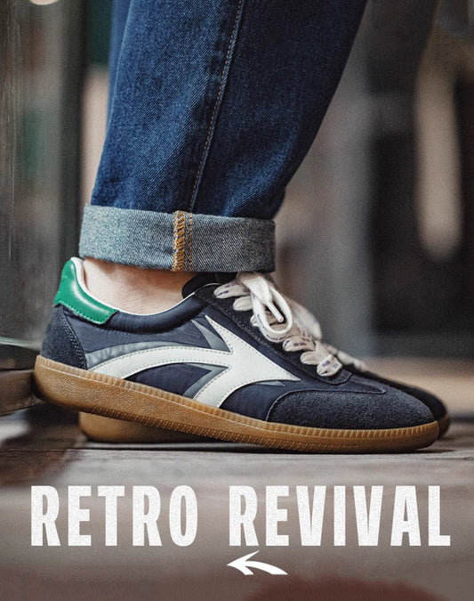 American Retro Moral Sports Lightweight Soft-Soled Men's Casual Shoes - Harmony Gallery