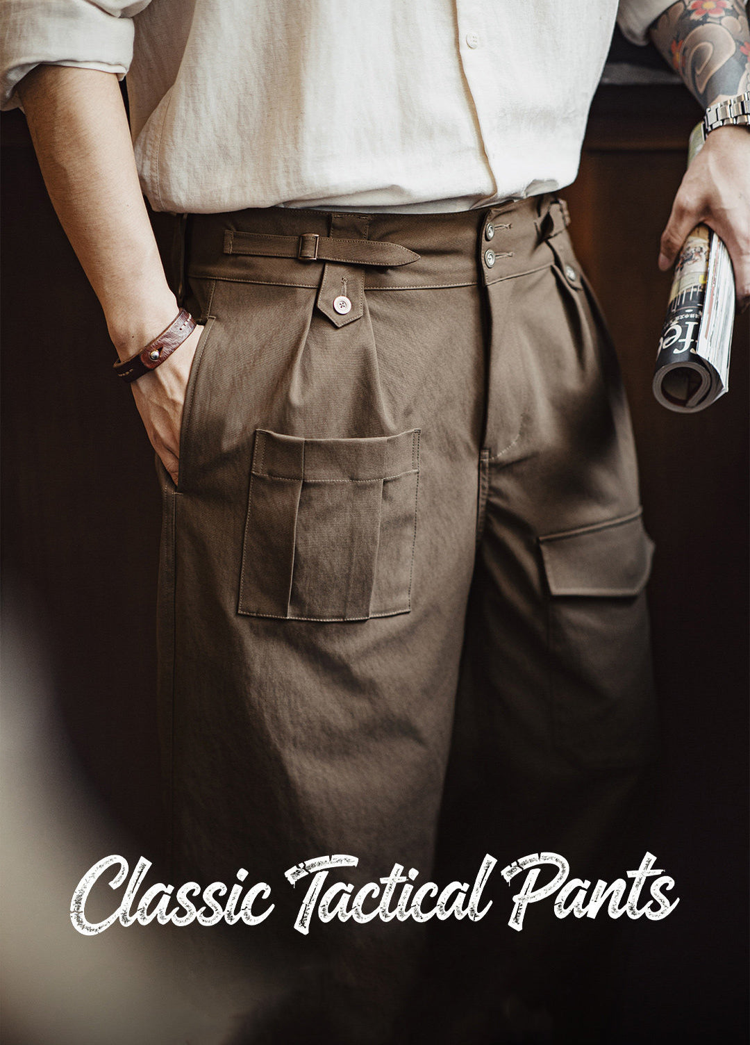 American P37 Classic Tactical Heavyweight Multi-Pocket Men's Trousers