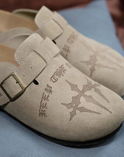 Mules Sharp Punk Birkenstocks European Style Slippers Men's Sandal - Harmony Gallery