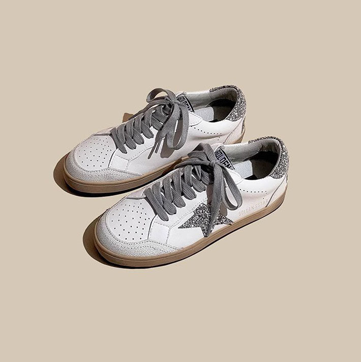 German Training Flat Leather Sport Women's Shoes - Harmony Gallery