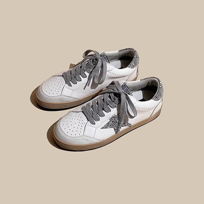 German Training Flat Leather Sport Women's Shoes - Harmony Gallery
