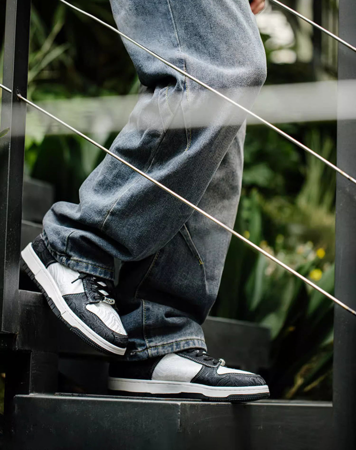 Panda Silk Skateboard Breathable Couple Sports Unisex Casual Shoes - Harmony Gallery