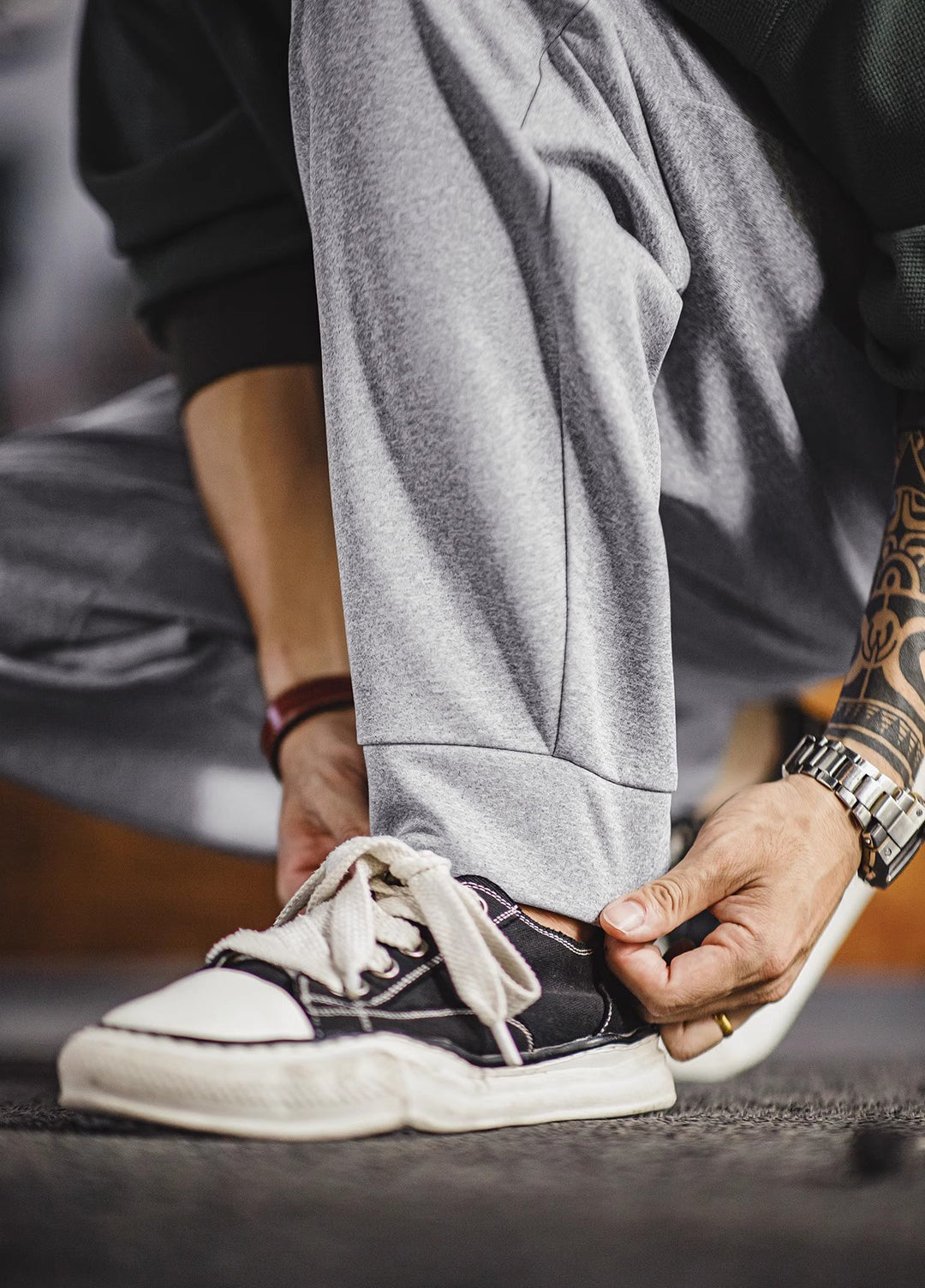 American Easy Pants Jogger Sweatpants Air Layer Anti-Wrinkle Men's Trousers - Harmony Gallery
