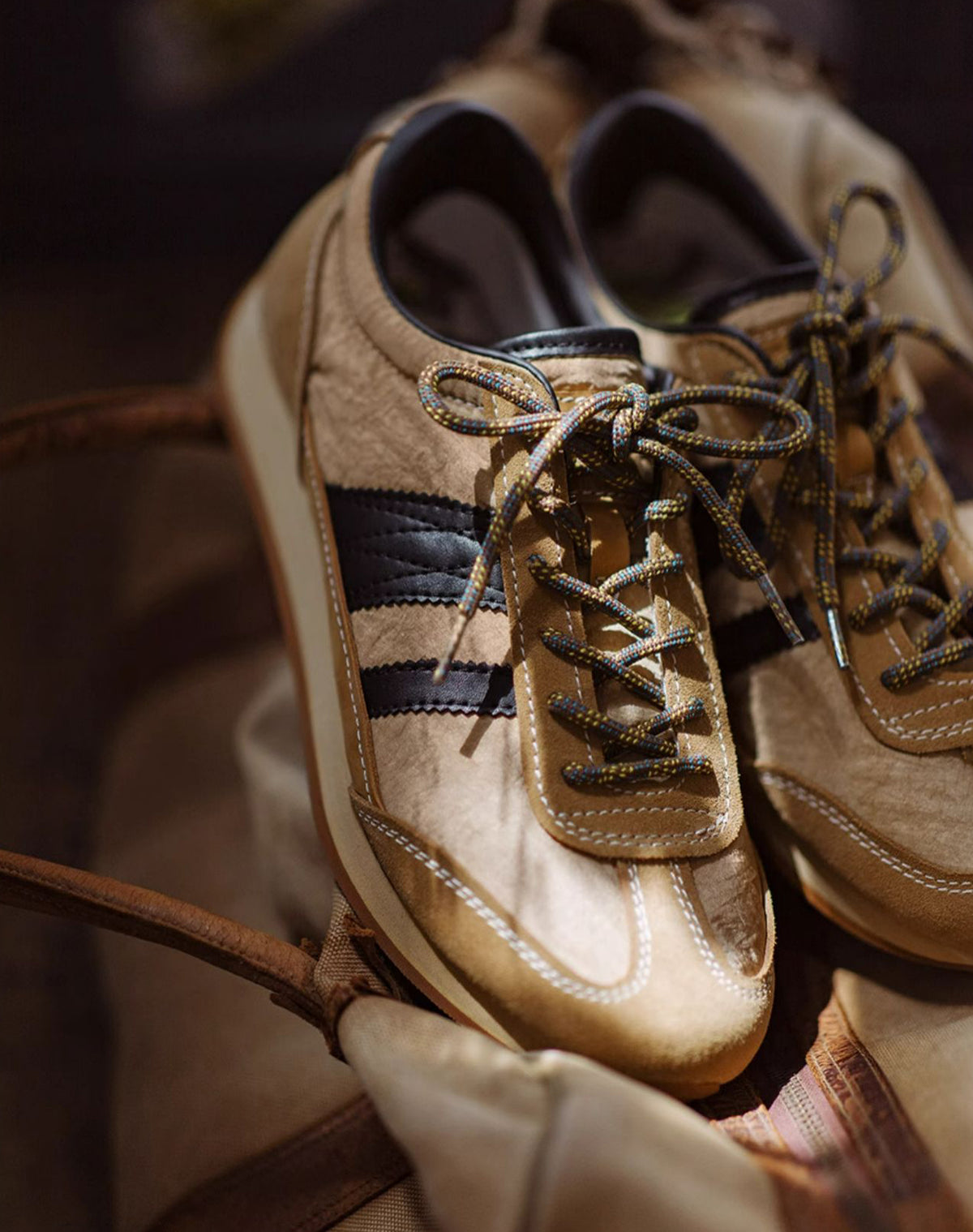 German Retro Jogging Breathable Light Chestnut Forrest Gump Men's Sports Shoes - Harmony Gallery