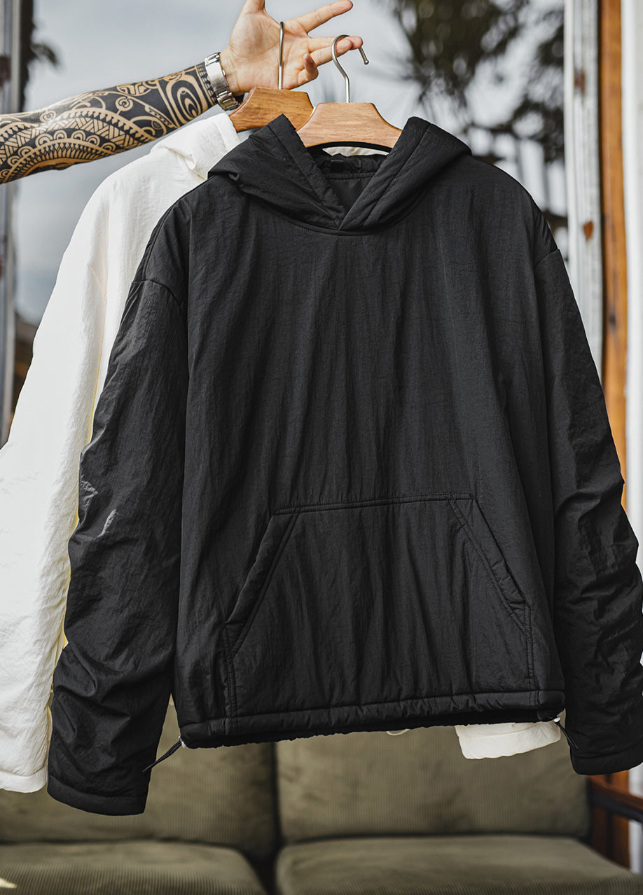 American Fleece Pullover With Pockets Commuting Fleece Lined Warm Men's Sweater - Harmony Gallery