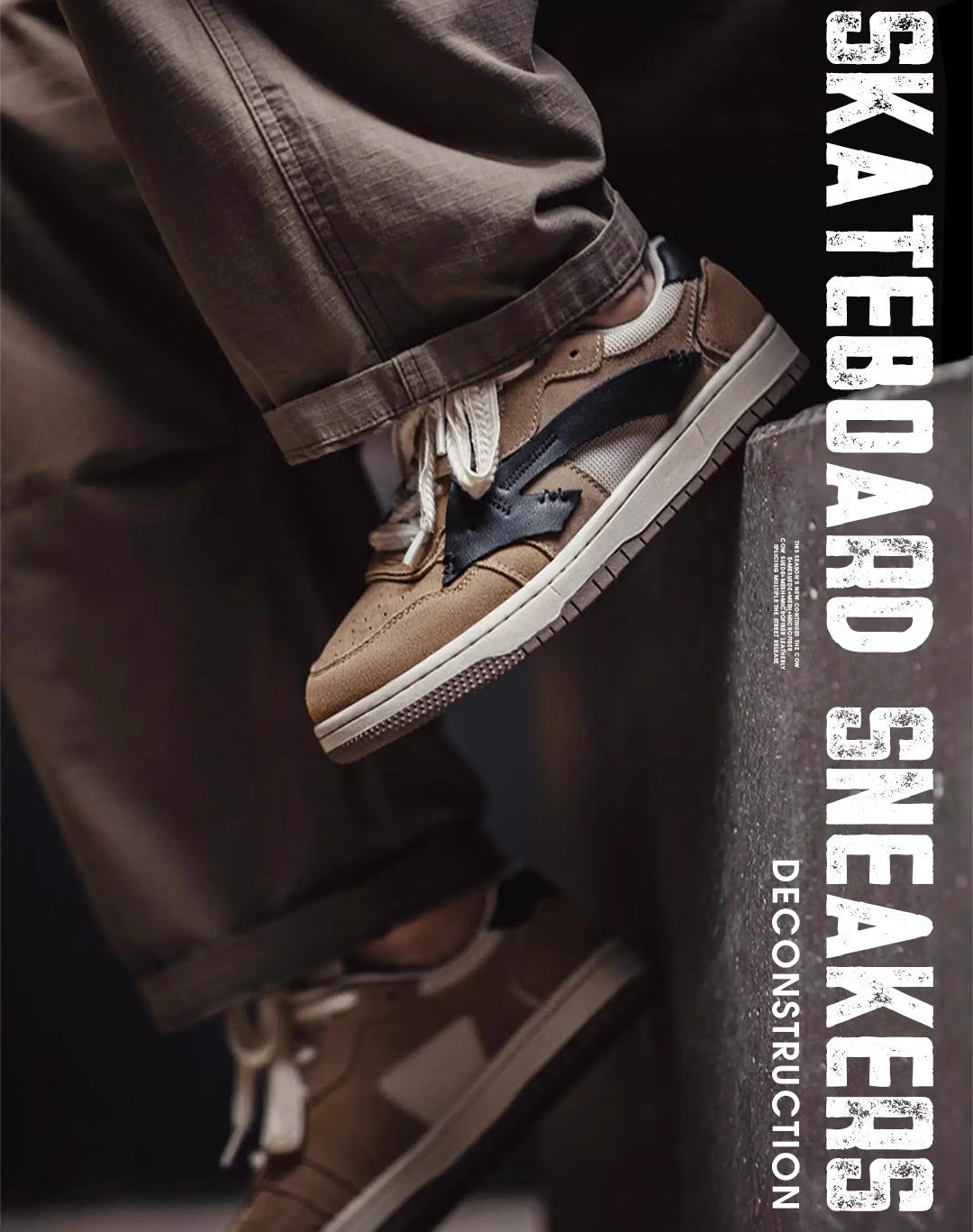 American Retro Low-Top Breathable Sports Versatile Men's Casual Shoes - Harmony Gallery