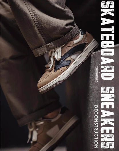 American Retro Low-Top Breathable Sports Versatile Men's Casual Shoes - Harmony Gallery