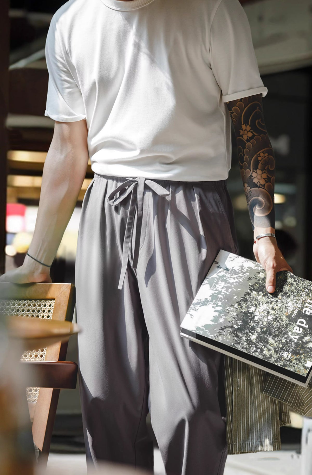 American Retro Casual Easy Pants Anti-Wrinkle Men's Trousers - Harmony Gallery