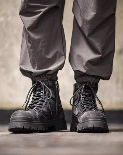 American Retro Classic Work Winter Square Toe Men's Work Boot - Harmony Gallery