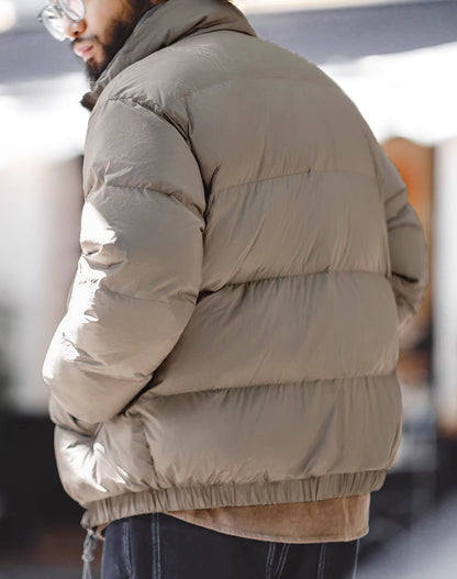 American Double-Sided White Duck Down All-Match Men's Jacket - Harmony Gallery