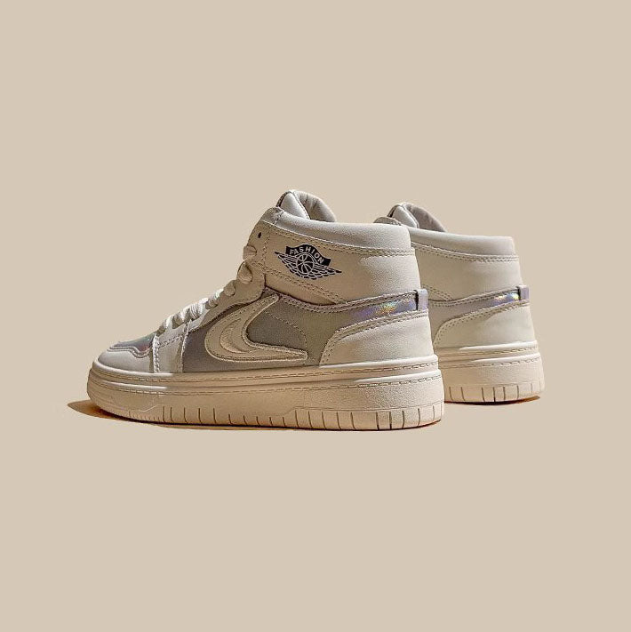 Panda Leather Hip-Hop All-Match High-Top Women's Shoes - Harmony Gallery