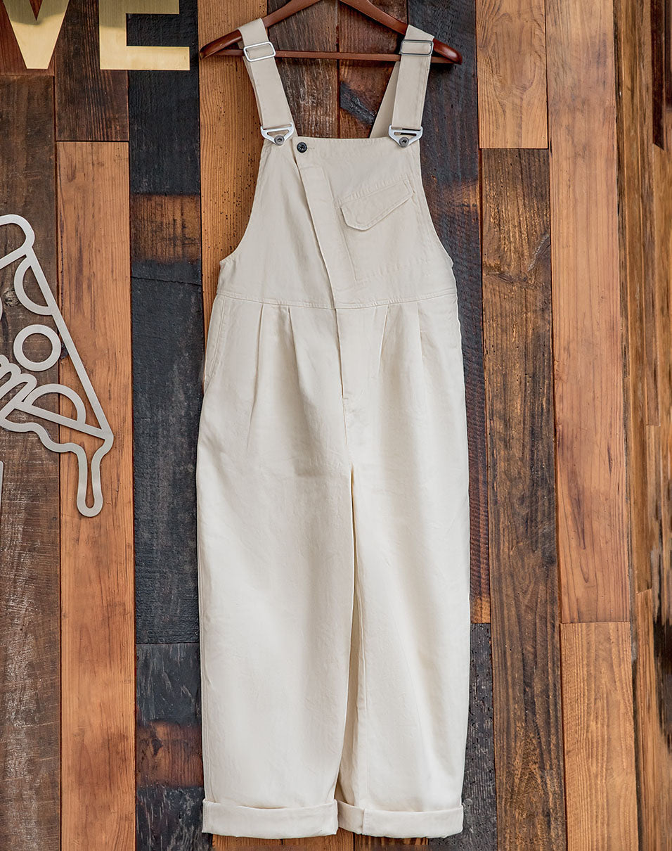 Retro Workwear Loose Straight Casual Women's Overall - Harmony Gallery