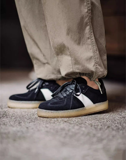 German Retro Low-Top Sports Thick-Soled Men's Casual Shoes - Harmony Gallery