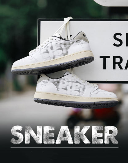 American Road Phantom White Thick-Soled Sports All-Match Men's Casual Shoes - Harmony Gallery